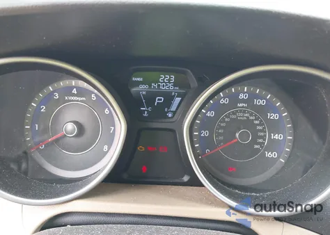 2012 Hyundai Elantra Gls (Ulsan Plant) z USA, uszkodzony, nr VIN KMHDH4AE4CU395210